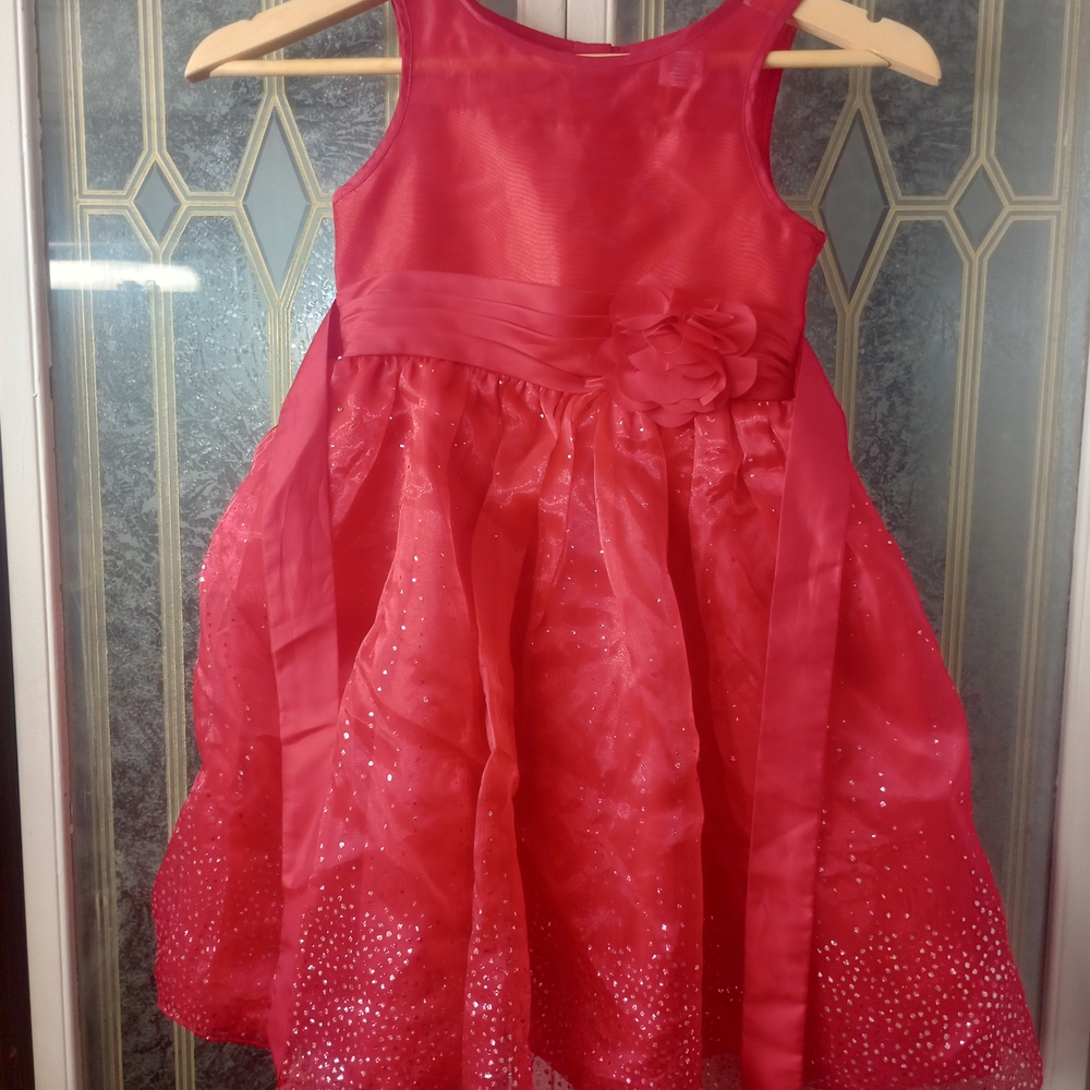 Youngland Red Formal Kids Dress